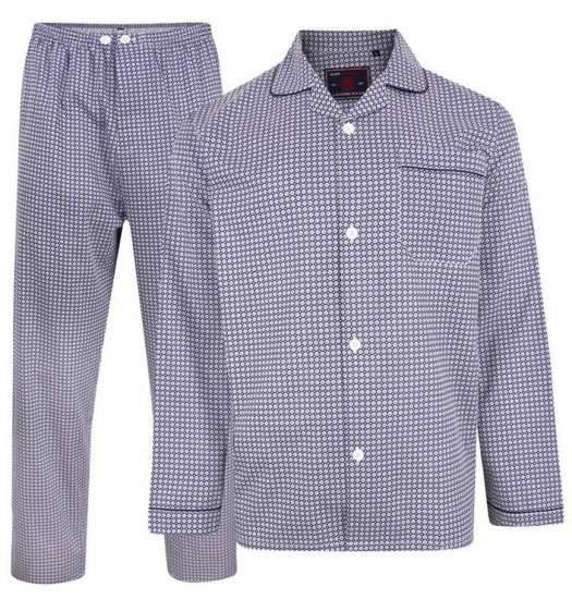 Kam Jeans 879 Dobby Print Pyjama Set - Spodná bielizeň - Spodné Prádlo 2XL-8XL