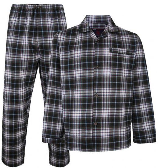 Kam Jeans 880 Flannel Pyjama Set - Spodná bielizeň - Spodné Prádlo 2XL-8XL