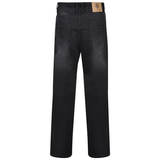 Kam Jeans Alonso Black Used - Džínsy & nohavice - Džínsy a Nohavice - W40-W70