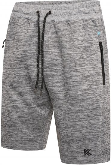 Kam Jeans AP005 Active Performance Marl Shorts Grey - Tepláky & teplákové kraťasy - Tepláky & Teplákové kraťasy - 2XL-12XL