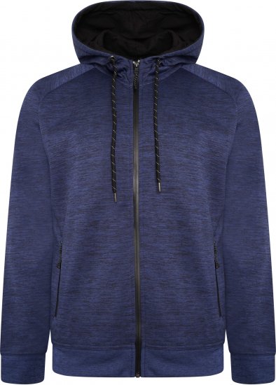 Kam Jeans AP008 Active Performance Hoodie Indigo - Mikiny & mikiny bez kapucne - Mikiny & Mikiny s Kapucňou 2XL-12XL