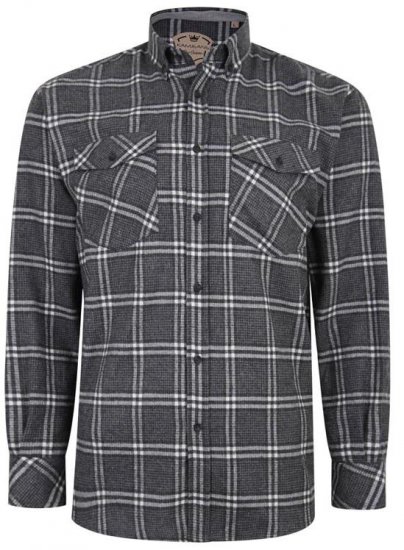 Kam Jeans P682 Flannel Shirt - Košele - Košele 2XL-10XL