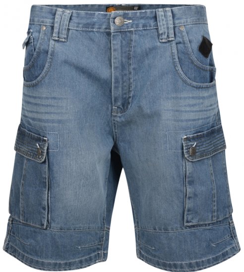 Kam Jeans Sebastian Denim Shorts - Šortky - Šortky W40-W60