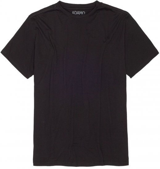 Adamo Kevin Regular fit T-shirt Black - Tričká - Nadrozmerné tričká - 2XL-14XL