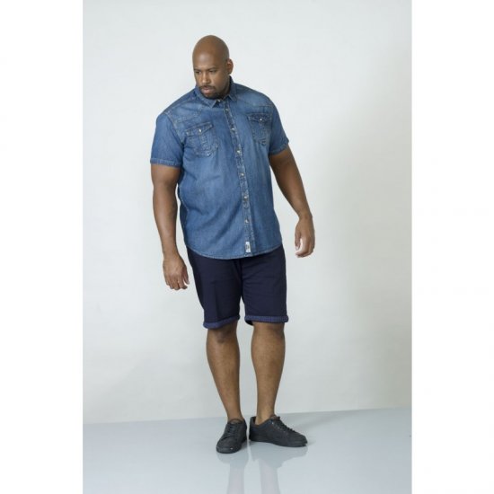 D555 Mike Denim Shirt - Košele - Košele 2XL-10XL