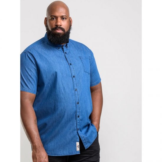 D555 Arnold Denim Shirt - Košele - Košele 2XL-10XL