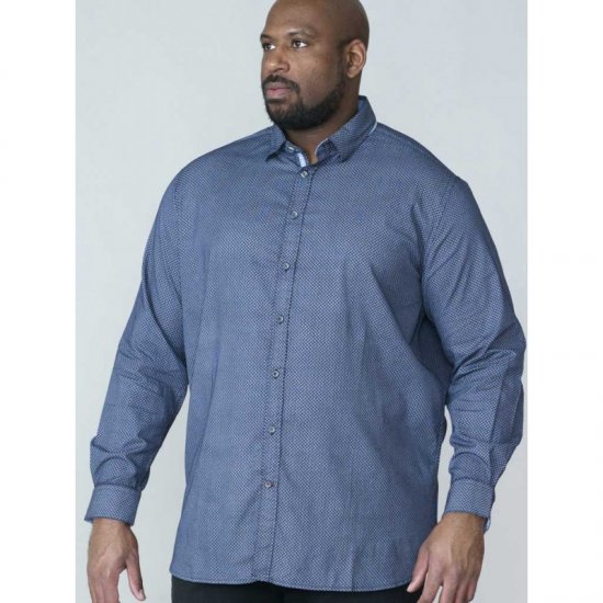 D555 Kermit Long Sleeve Printed Shirt - Košele - Košele 2XL-10XL