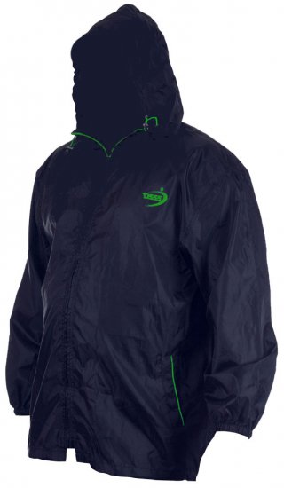 D555 Zac "Packaway" Rain Jacket Navy - Športové oblečenie - Sportovní Oblečení 2XL-10XL