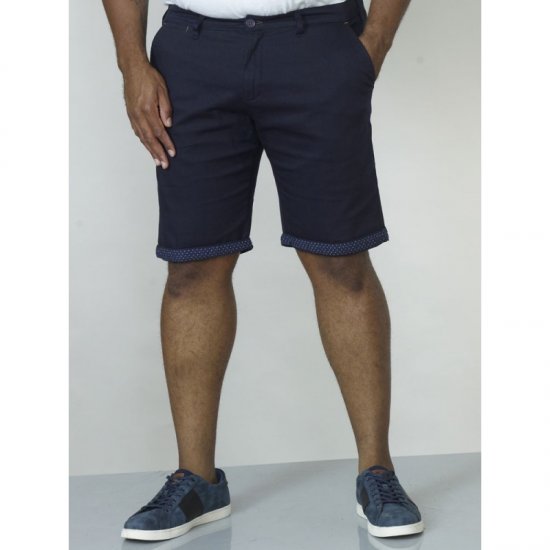 D555 Luke Stretch Shorts Navy - Šortky - Šortky W40-W60