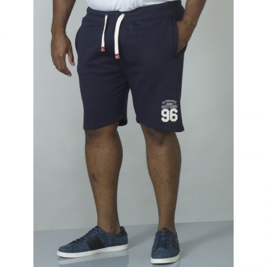 D555 Lindon Jersey Shorts Navy - Tepláky & teplákové kraťasy - Tepláky & Teplákové kraťasy - 2XL-12XL