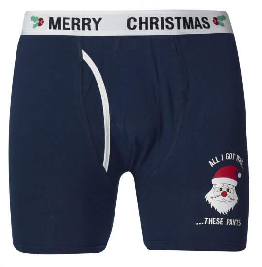 D555 Claus Christmas Boxers 2-pack - Spodná bielizeň - Spodné Prádlo 2XL-8XL