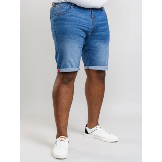 D555 Griffin Denim Shorts Stonewash - Šortky - Šortky W40-W60