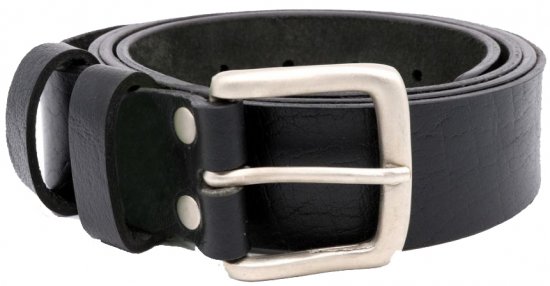 D555 Gavin Hand Crafted Real Leather Belt, 3,7cm - Opasky - Opasky W40-W70/2XL-8XL