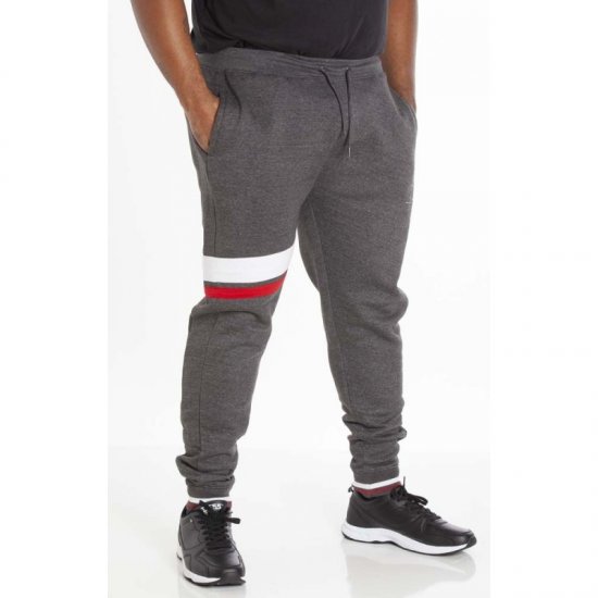 D555 Willis Sweatpants Charcoal - Tepláky & teplákové kraťasy - Tepláky & Teplákové kraťasy - 2XL-12XL