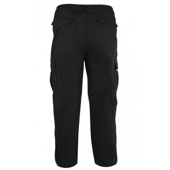 D555 Robert Cargo pants Black - Džínsy & nohavice - Džínsy a Nohavice - W40-W70