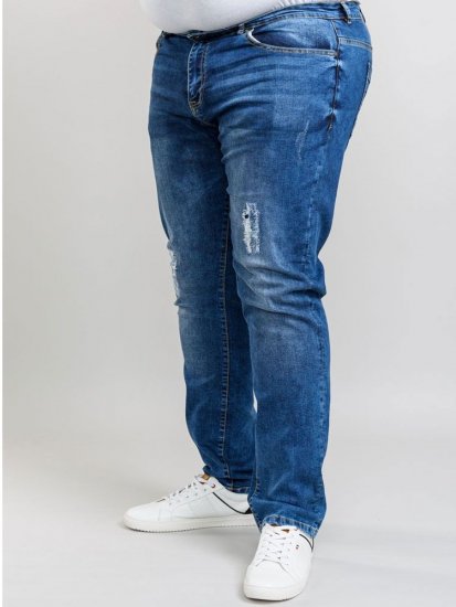 D555 Boxwell Ripped Jeans Stonewash - Džínsy & nohavice - Džínsy a Nohavice - W40-W70