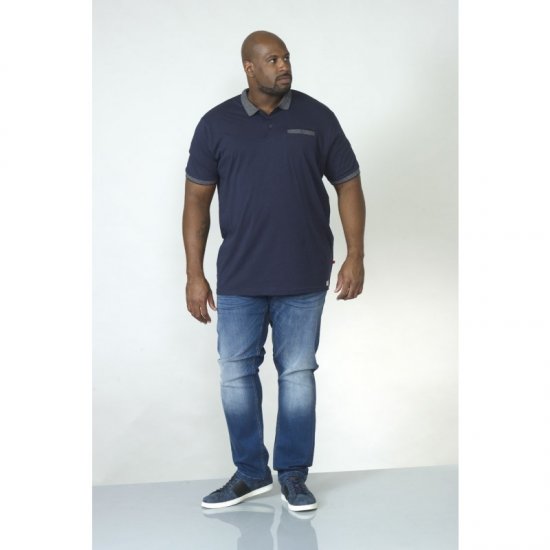 D555 Walker Polo Navy - Polokošele - Polokošele 2XL-8XL