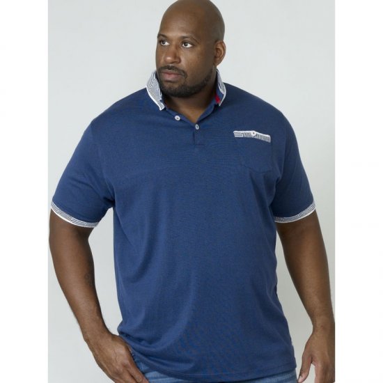 D555 George Polo Navy - Polokošele - Polokošele 2XL-8XL
