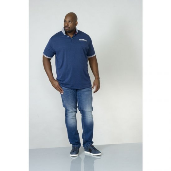 D555 George Polo Navy - Polokošele - Polokošele 2XL-8XL