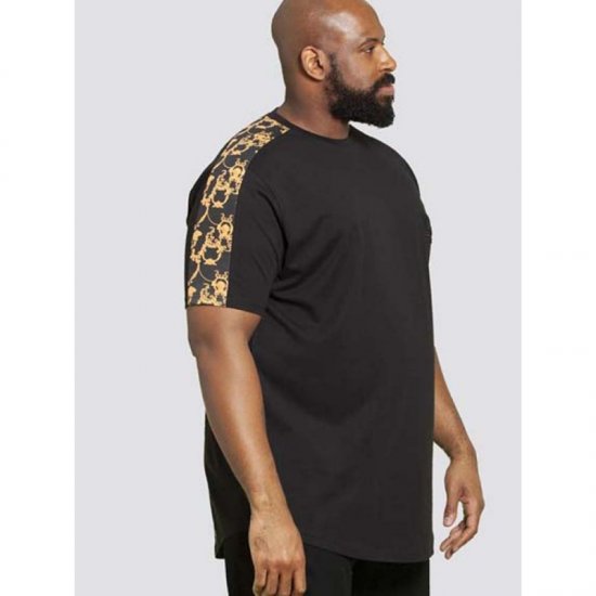 D555 Damien Couture T-shirt Black - Tričká - Nadrozmerné tričká - 2XL-14XL