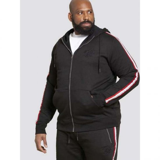 D555 Kentucky Hoodie Black - Mikiny & mikiny bez kapucne - Mikiny & Mikiny s Kapucňou 2XL-12XL