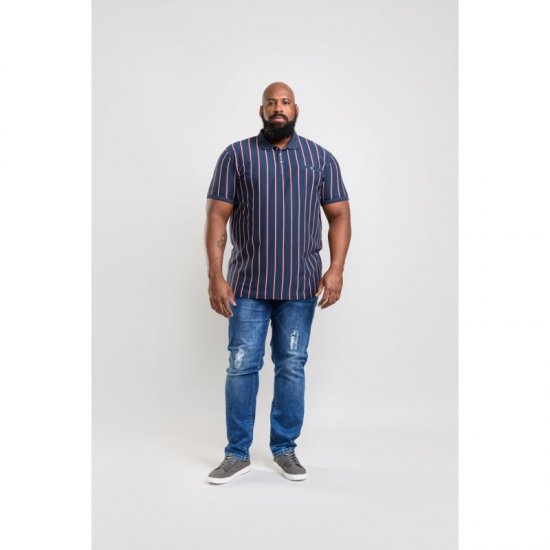 D555 Martel Polo Navy - Polokošele - Polokošele 2XL-8XL