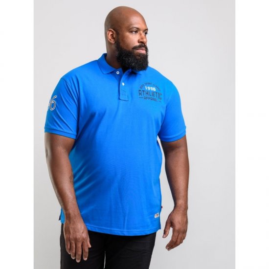 D555 Parker Polo Blue - Polokošele - Polokošele 2XL-8XL
