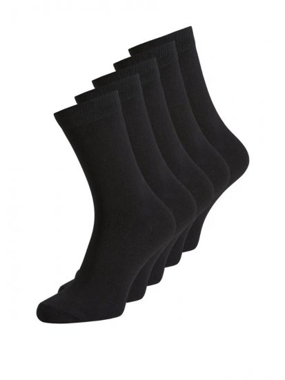 Jack & Jones Jens Ponožky Čierna 5-pack - Spodná bielizeň - Spodné Prádlo 2XL-8XL