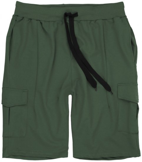 Lavecchia 2011 Cargo-pocket Sweatshorts Khaki - Tepláky & teplákové kraťasy - Tepláky & Teplákové kraťasy - 2XL-12XL