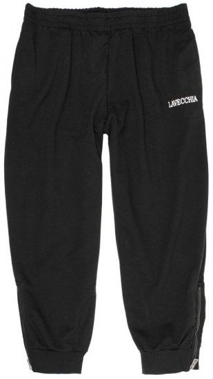 Lavecchia 2018 Sweatpants with Zippered Cuff Black - Tepláky & teplákové kraťasy - Tepláky & Teplákové kraťasy - 2XL-12XL
