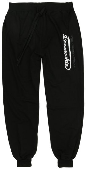 Lavecchia 2020 Sweatpants with Cuff Black - Tepláky & teplákové kraťasy - Tepláky & Teplákové kraťasy - 2XL-12XL