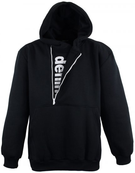 Lavecchia 214 Half-zip Hoodie Black - Mikiny & mikiny bez kapucne - Mikiny & Mikiny s Kapucňou 2XL-12XL
