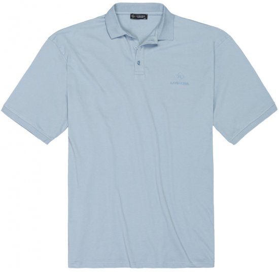 Lavecchia 1000 Pique Polo Light Blue - Polokošele - Polokošele 2XL-8XL