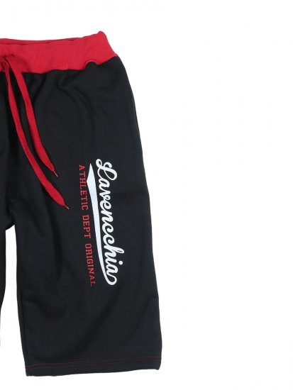 Lavecchia 2017 Sweatshorts Black/Red - Tepláky & teplákové kraťasy - Tepláky & Teplákové kraťasy - 2XL-12XL