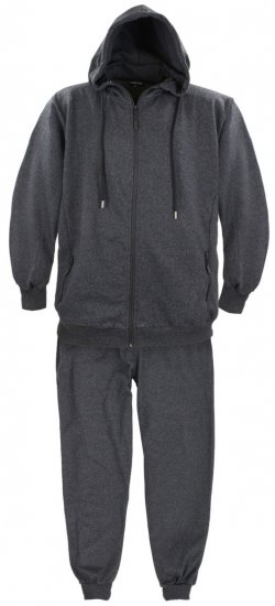 Lavecchia 600 Tracksuit Charcoal - Teplákové súpravy - Teplákové súpravy Pánske Nadmerné veľkosti