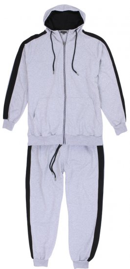 Lavecchia 611 Tracksuit Grey - Teplákové súpravy - Teplákové súpravy Pánske Nadmerné veľkosti