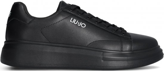 Liu Jo Big 01 Leather Sneakers Black/Black - Pánske topánky 40-52 - 