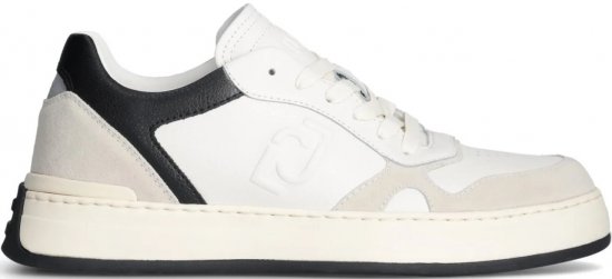 Liu Jo Boy 01 Leather/Suede Sneakers White/Black - Pánske topánky 40-52 - 