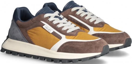 Liu Jo Running 02 Sneakers Brown/Blue/Tan - Pánske topánky 40-52 - 