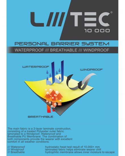 Leo Instow Breathable Executive Cargo Rain pants Hi-Vis Yellow - Pracovné odevy - Pracovné Odevy 3XL-6XL