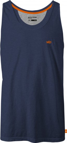 Motley Denim Madrid Tank top Dark Indigo - Tričká - Nadrozmerné tričká - 2XL-14XL