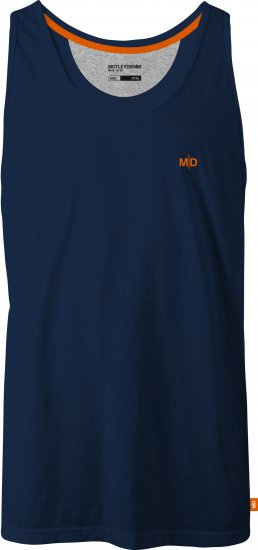 Motley Denim Madrid Tank top Navy - Tričká - Nadrozmerné tričká - 2XL-14XL