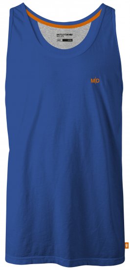 Motley Denim Madrid Tank top Royal Blue - Tričká - Nadrozmerné tričká - 2XL-14XL