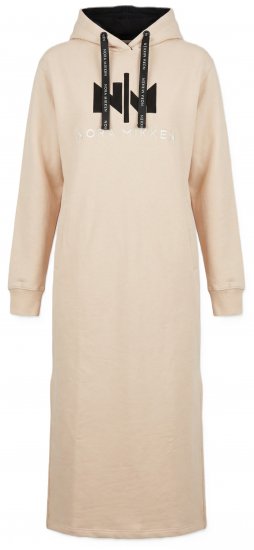 Nora Mikken MARI Maxi Hoodie Dress Light Pink - Mikiny & mikiny bez kapucne - 