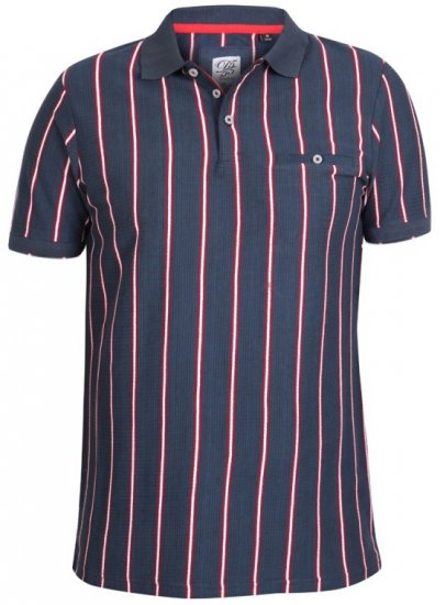 D555 Martel Polo Navy - Polokošele - Polokošele 2XL-8XL
