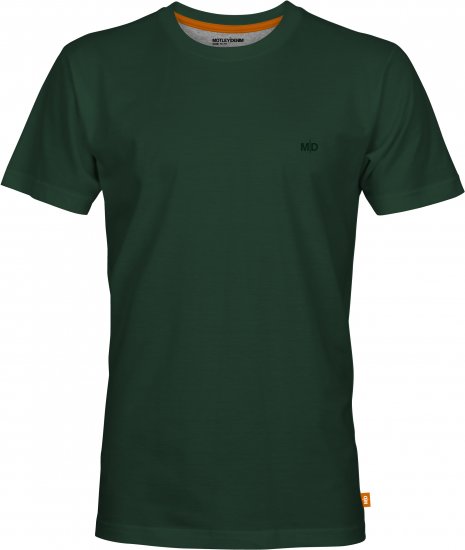 Motley Denim Malaga T-Shirt Racing Green - Tričká - Nadrozmerné tričká - 2XL-14XL