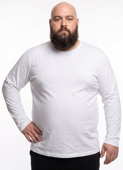 20 Nodi Carbino Tričko s dlhým rukávom Biela - Oblečenie na cvičenie - Oblečenie na cvičenie 2XL-10XL