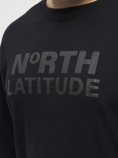 North Latitude 53123 Mikina s logom Čierna - Mikiny & mikiny bez kapucne - Mikiny & Mikiny s Kapucňou 2XL-12XL