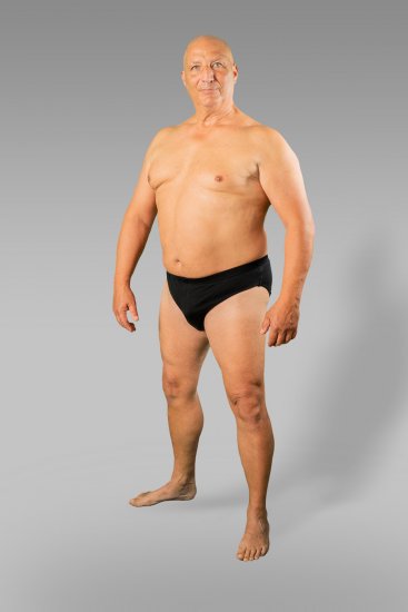 20 Nodi Stretch Cotton Briefs with Embroidered Side Label Black - Spodná bielizeň - Spodné Prádlo 2XL-8XL