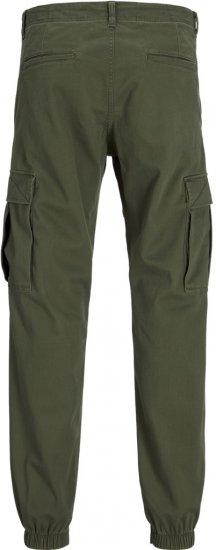 Jack & Jones Jonnie Cuffed Cargo Pants Green - Džínsy & nohavice - Džínsy a Nohavice - W40-W70